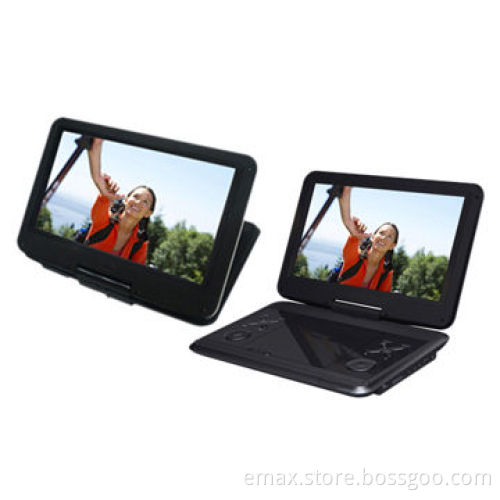 11.6-inch Portable DVD Player with TV, USB and Swivel Screen